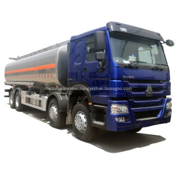 HOWO 33000liters 8X4 Aluminum Alloy Oil Tank Truck